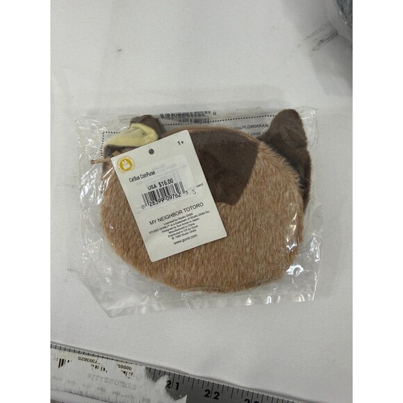 Gund My Neighbor Totoro Cat Bus Coin Purse NEW! - Picture 2 of 4